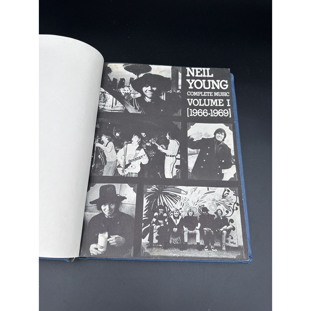 Vintage 1974 Music Book NEIL YOUNG Complete Music Volume 1 (1966-1969) Rare